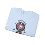 🌌 Universal Connection - Cosmic Astronaut Crewneck Sweatshirt 🌠