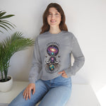 🌌 Universal Connection - Cosmic Astronaut Crewneck Sweatshirt 🌠