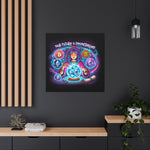 Canvas Print - Your Future is Decentralized - Crypto Psychic Design