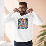 Fleece Hoodie - Cosmic Bitcoin God - 'In BTC We Trust'