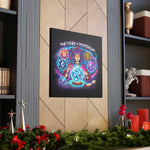 Canvas Print - Your Future is Decentralized - Crypto Psychic Design