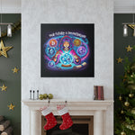 Canvas Print - Your Future is Decentralized - Crypto Psychic Design