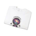 🌌 Universal Connection - Cosmic Astronaut Crewneck Sweatshirt 🌠