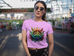 Peace Leaf  Champion Cropped T-Shirt