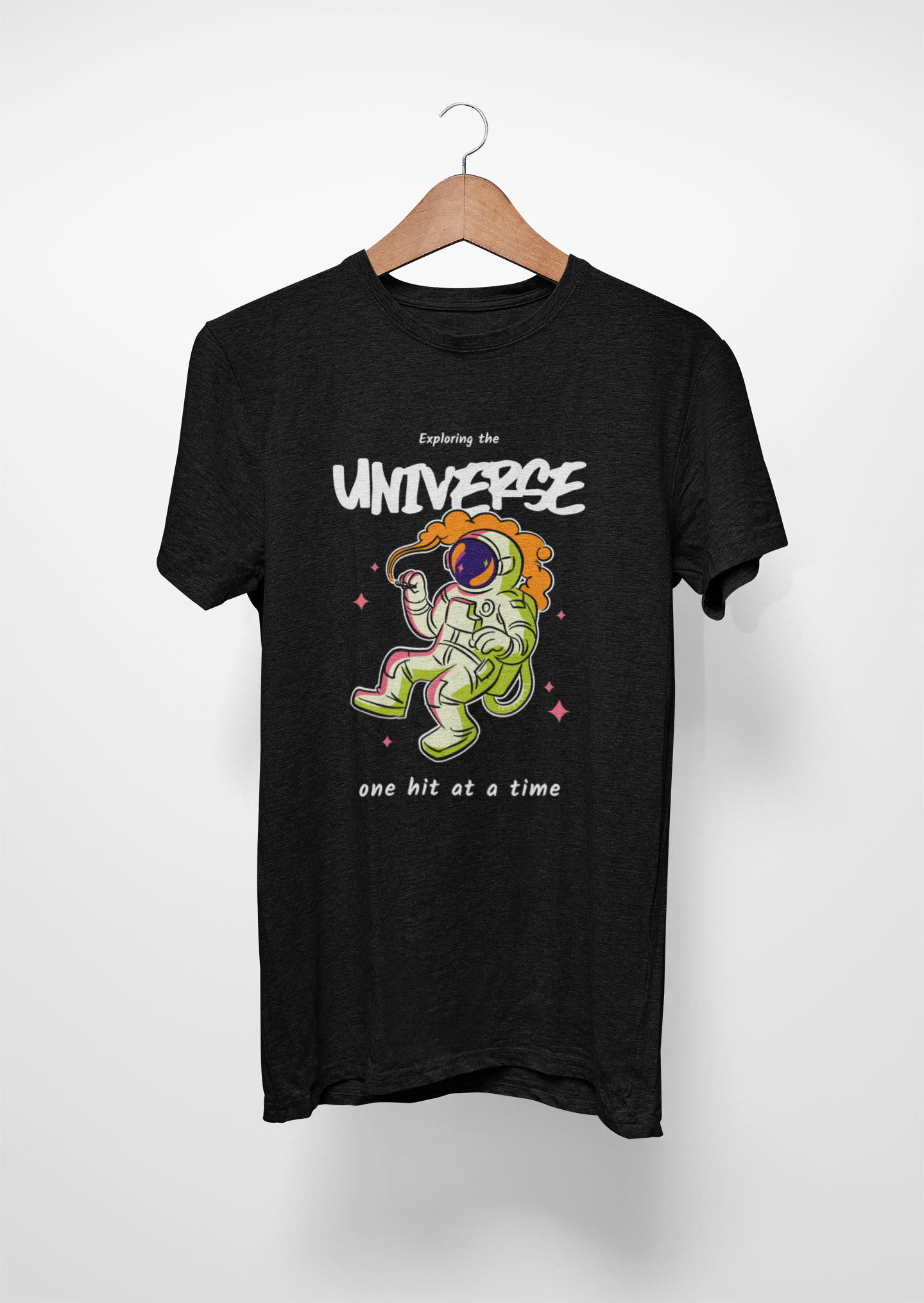 Exploring the Universe, One Hit at a Time - Unisex Softstyle T-Shirt.