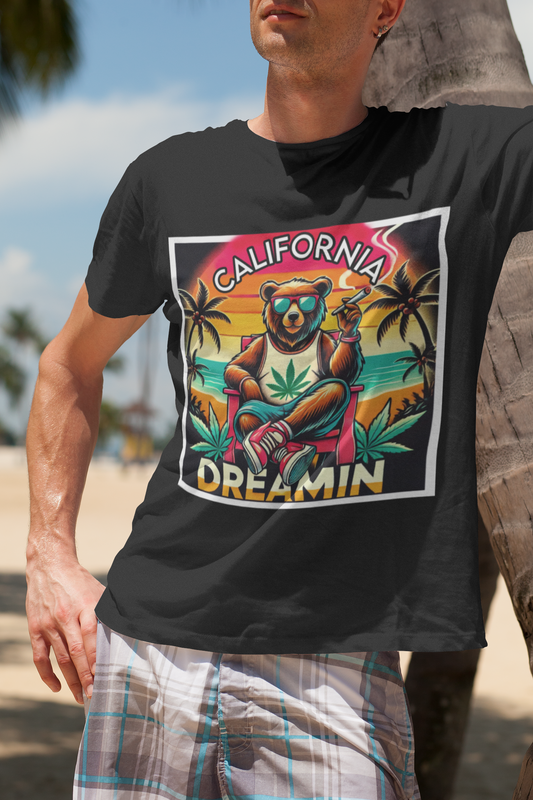 California Dreamin'" Cannabis T-Shirt