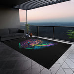 High Artistry Lion Outdoor Rug