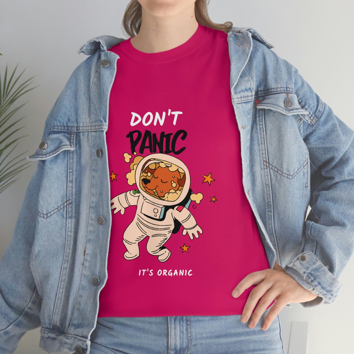 Dog Astronaut - Unisex Cotton Tee