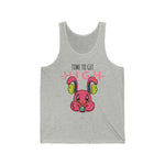 Time to Get High - Bunny - Unisex Jersey Tank