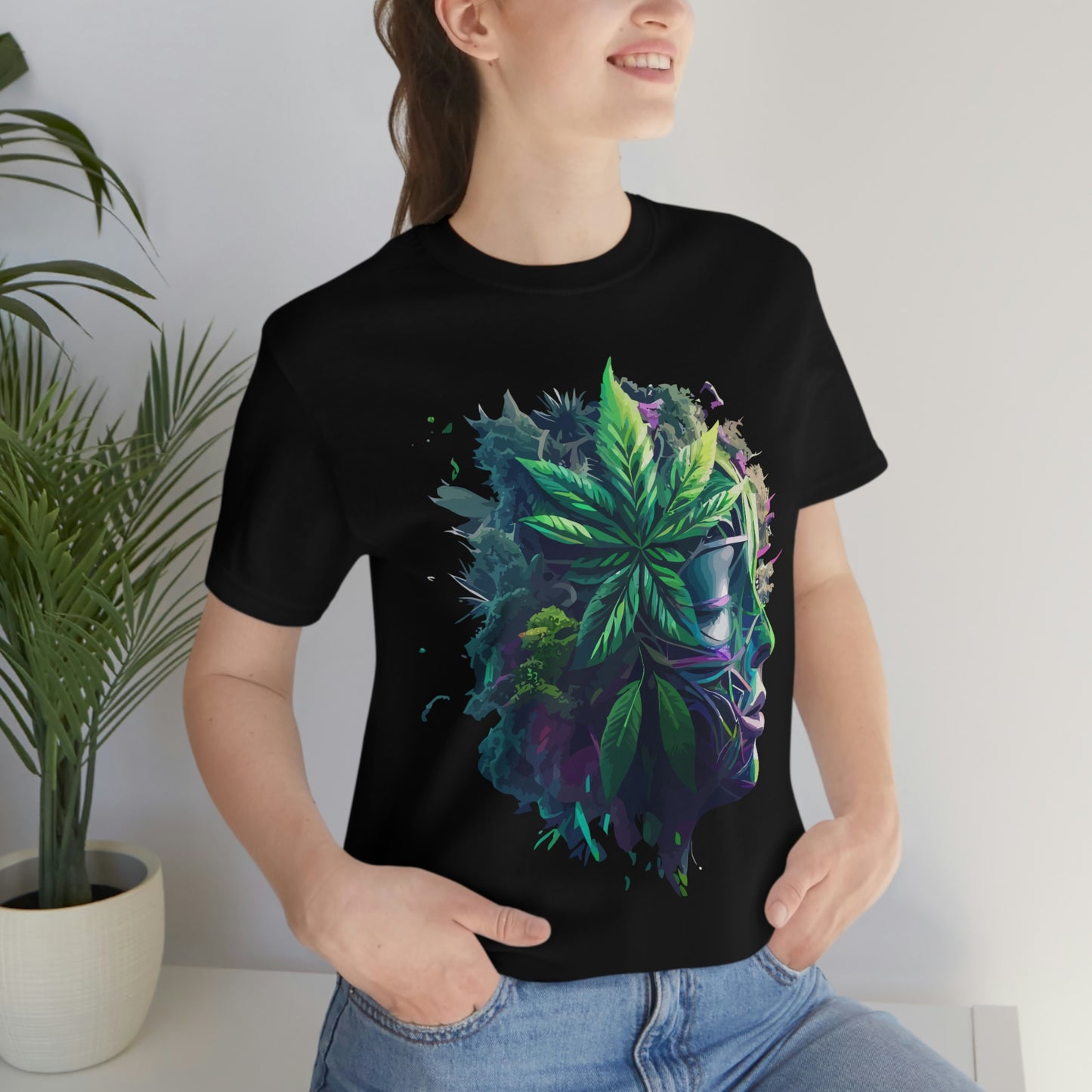 Woman Pothead - Unisex Jersey Short Sleeve Tee