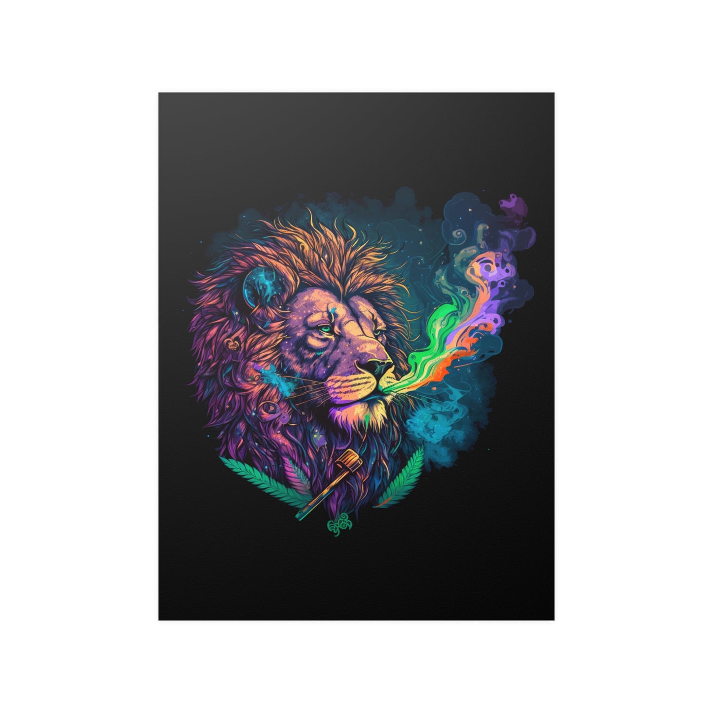 King of the Jungle Herb  - Satin Posters (210gsm)