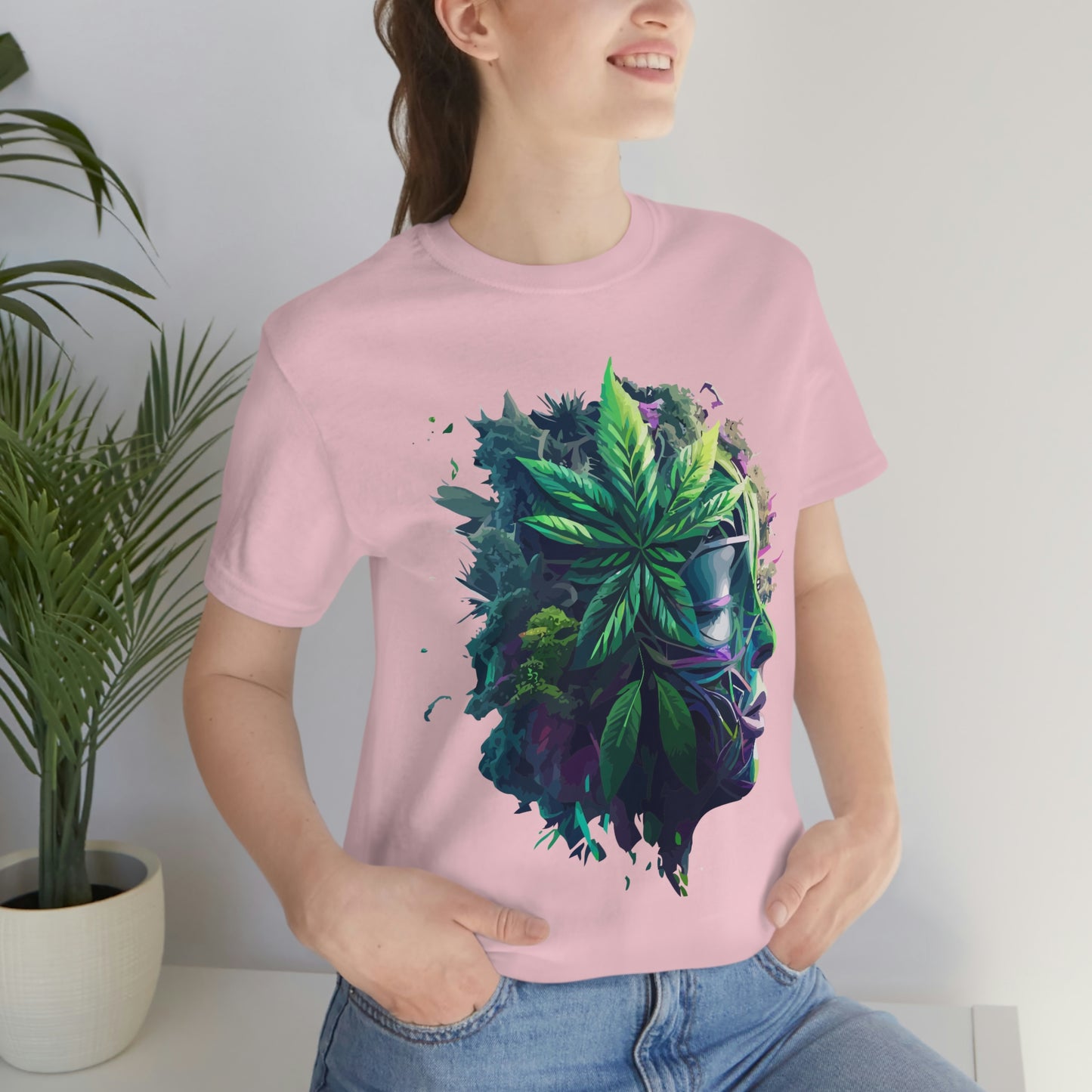 Woman Pothead - Unisex Jersey Short Sleeve Tee