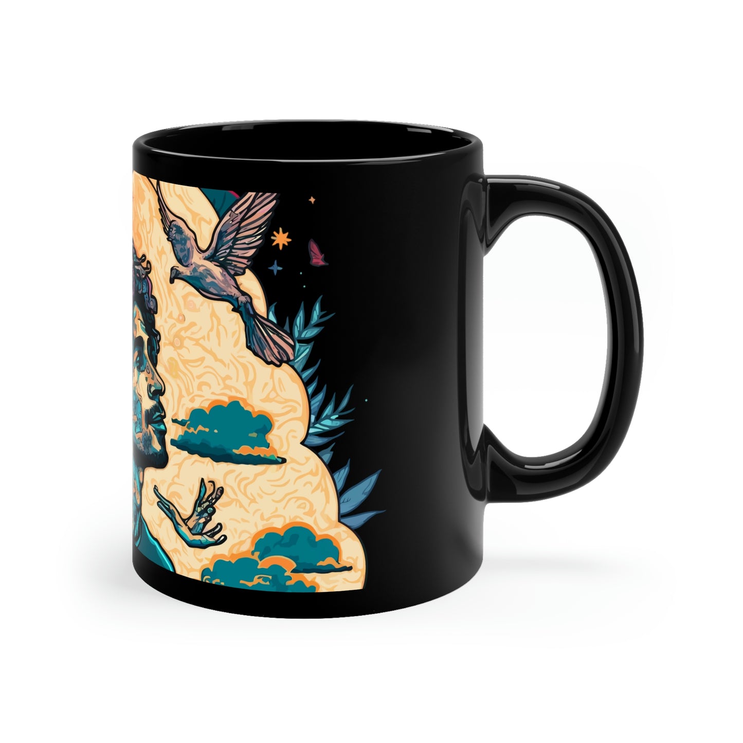 heaven is my place - 11oz Black Mug