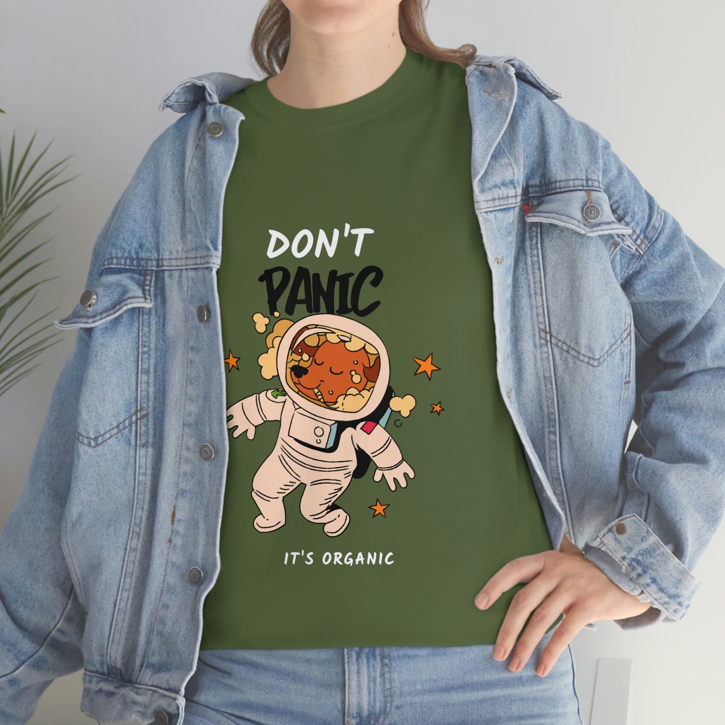 Dog Astronaut - Unisex Cotton Tee