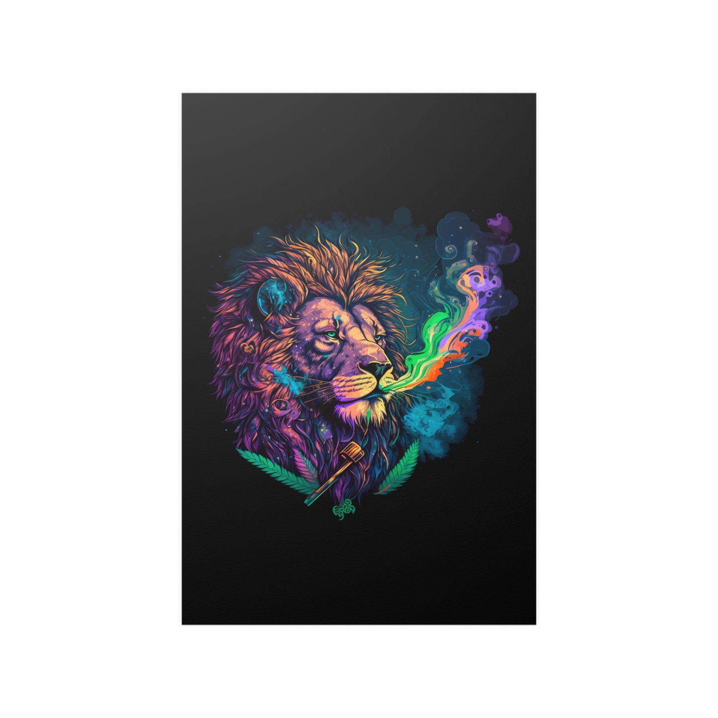 King of the Jungle Herb  - Satin Posters (210gsm)