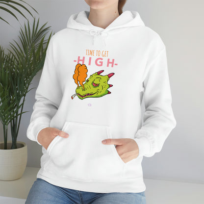 Time to Get High - Stoned Dragon - Unisex Heavy Blend™ Hooded Sweatshirt