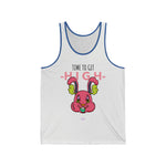 Time to Get High - Bunny - Unisex Jersey Tank