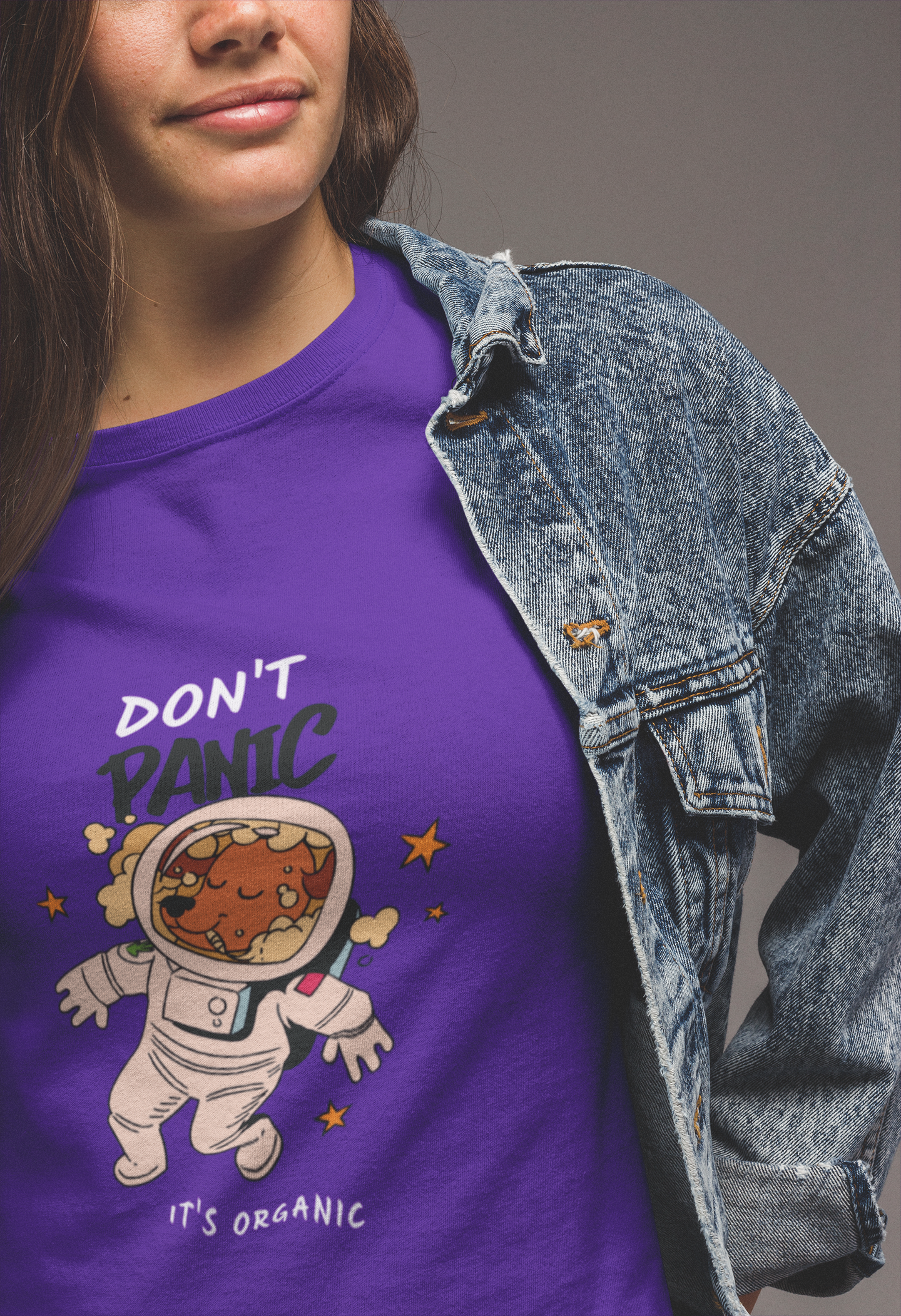 Dog Astronaut - Unisex Cotton Tee