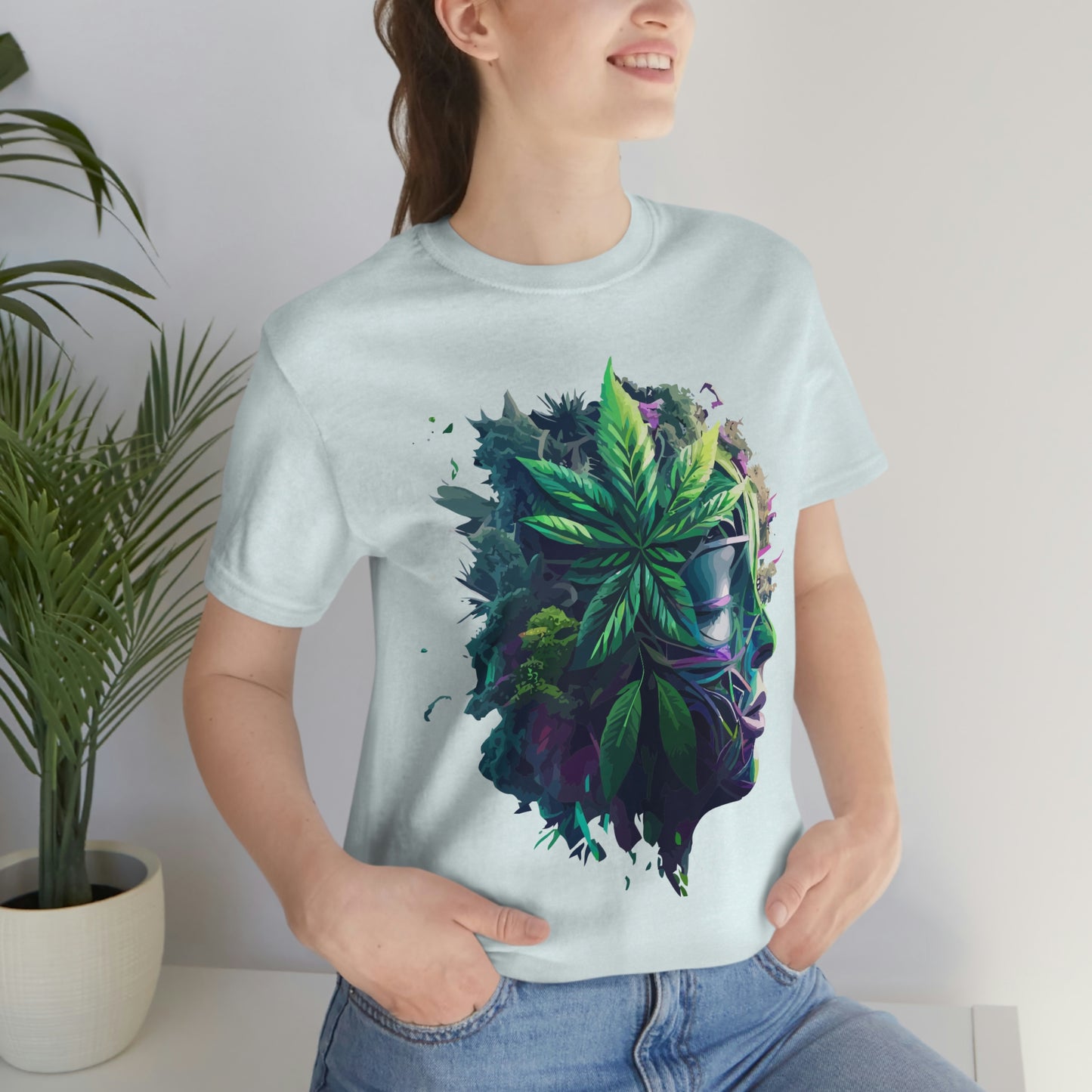 Woman Pothead - Unisex Jersey Short Sleeve Tee