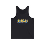 High as a Cloud - Unisex Jersey Tank