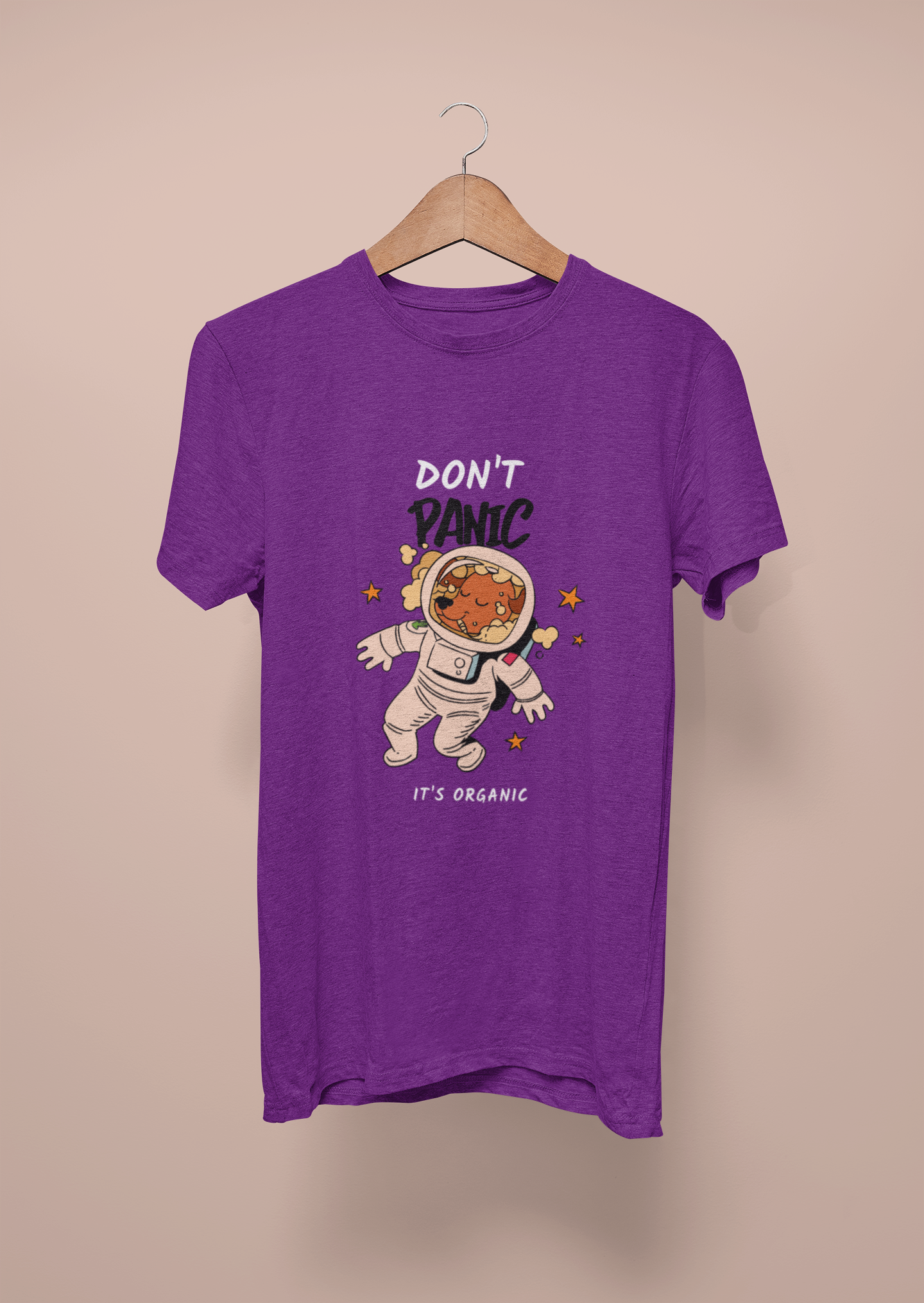 Dog Astronaut - Unisex Cotton Tee