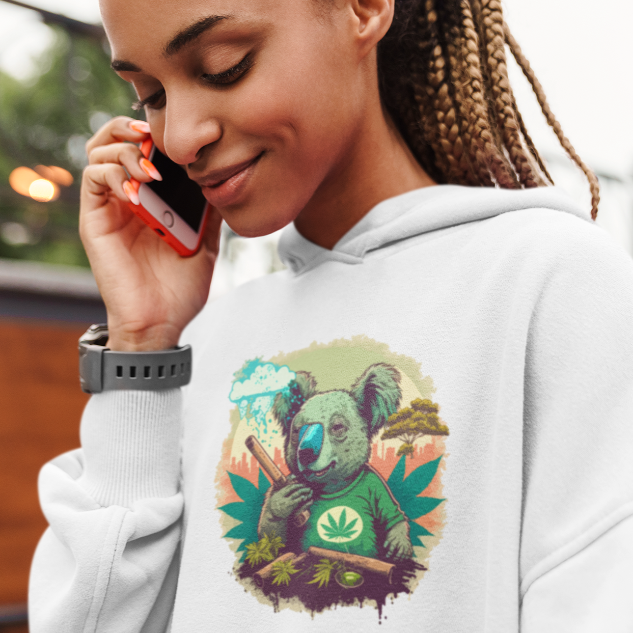 Stoned Koala Unisex Heavy Blend Hooded Sweatshirt